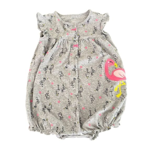 Carter’s Baby Girl Bundle Set 4PC Bubble Onesie Romper Top Summer 24M - Picture 4 of 7